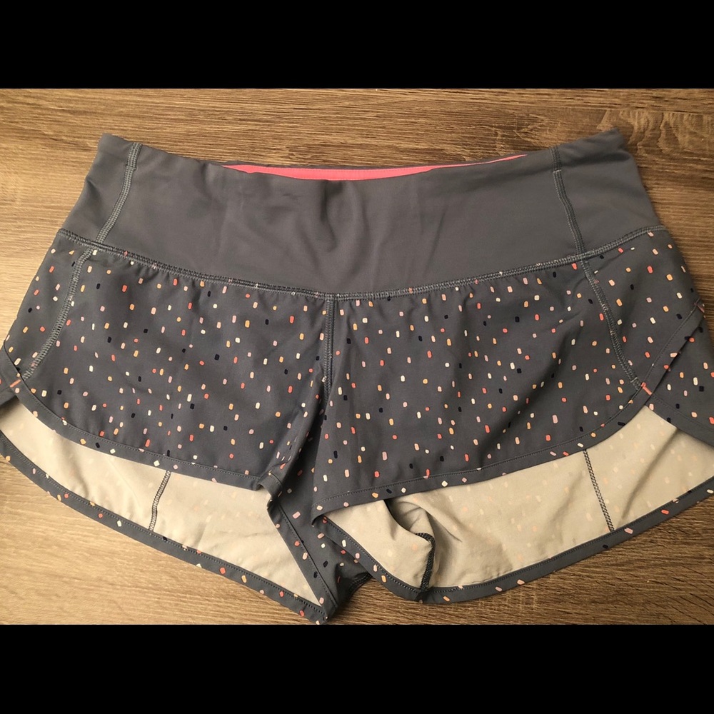 Lululemon Speed Shorts size 8